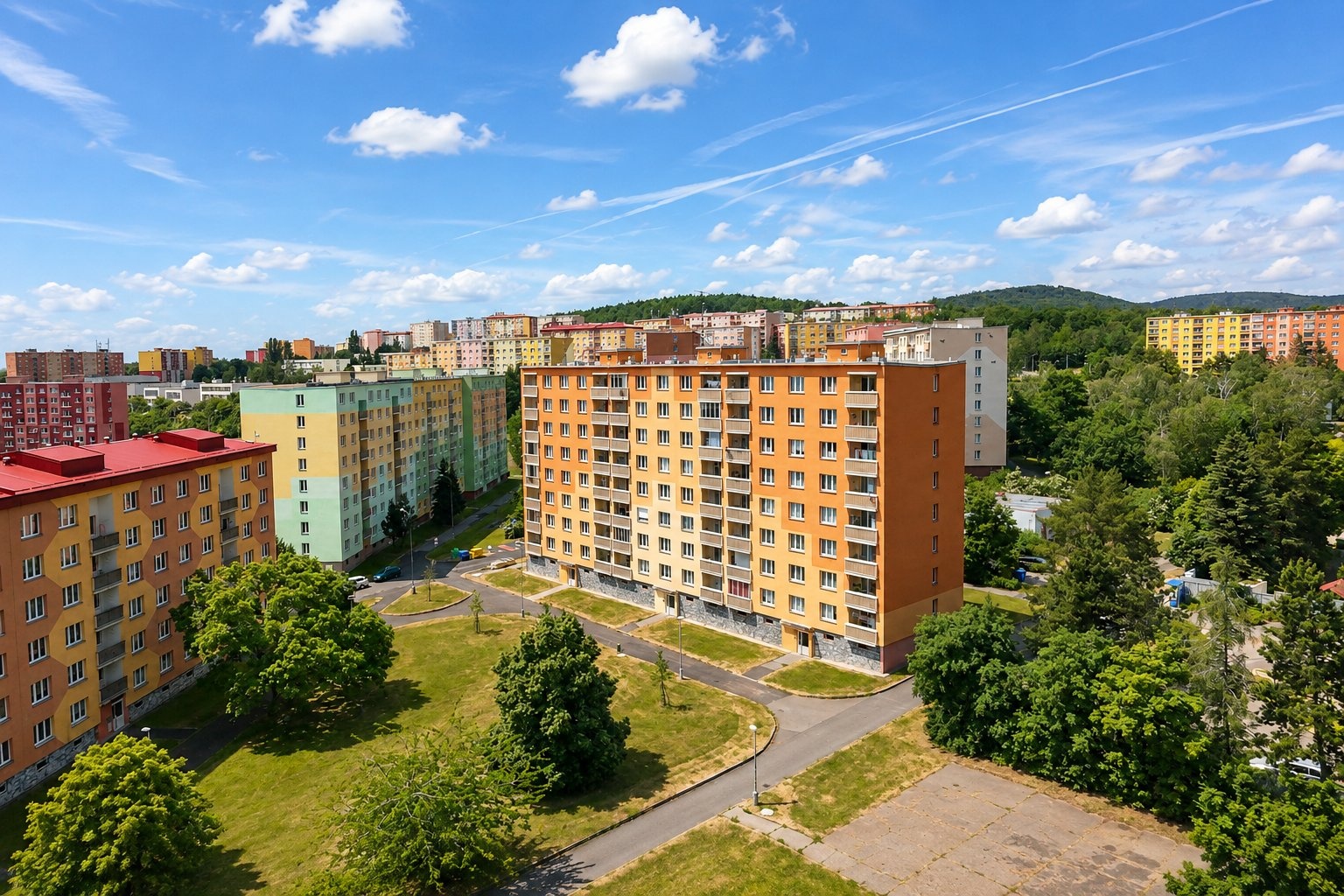 PRODÁNO Prodej bytu 2+1 v Chomutově, ulice Pod Břízami