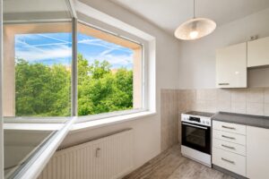 REZERVACE Prodej bytu 3+1 s lodžií v osobním vlastnictví v Jirkově, ulice Na Borku